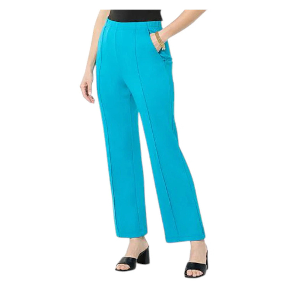 LB70 by Lloyd Boston Women's Departure Ankle Length Pant Peacock - Regular
